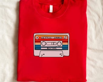 Personlig retro kassettbandströja