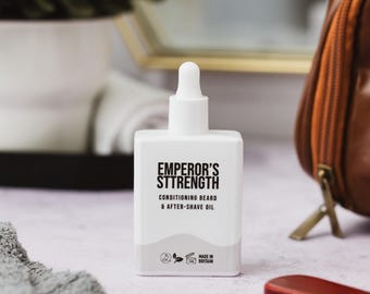 Emperor’s Strength Conditioning Beard & After-Shave Oil | Men’s Beard Oil