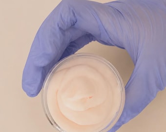 Vanilla Glaze Sugar Body Scrub - Exfoliating Cleanser - Fluffy Gentile Head to Toe Wash - Vegan
