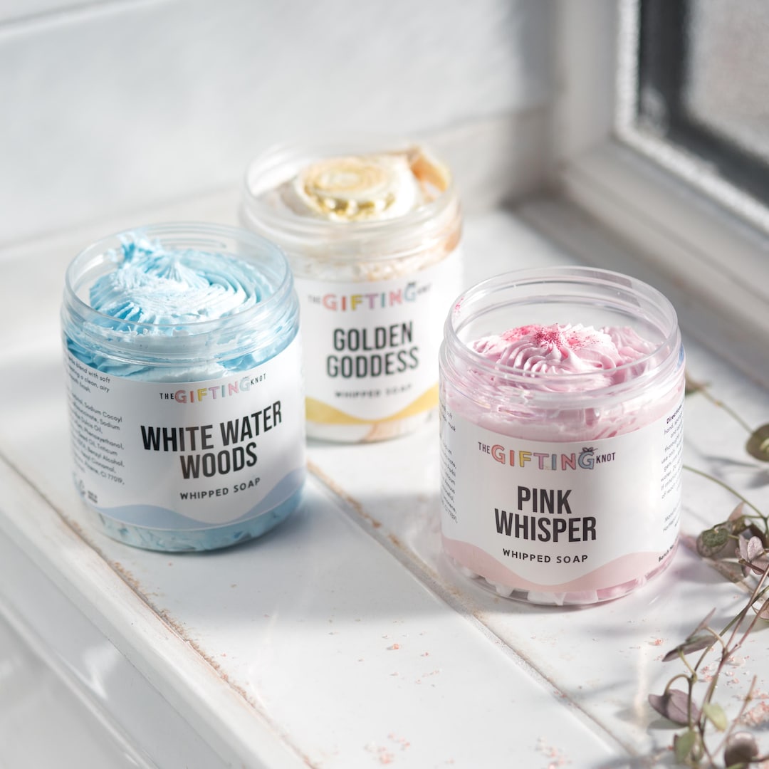 Whipped Soap | Fluffy Shower & Shaving Soap - Etsy