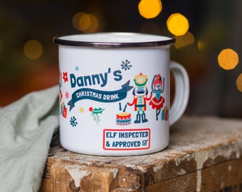 Tazza di Natale personalizzata schiaccianoci e ballerina