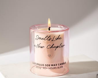 New Chapter Gift | 'Smells Like A New Chapter' — Soy Wax Candle Gift