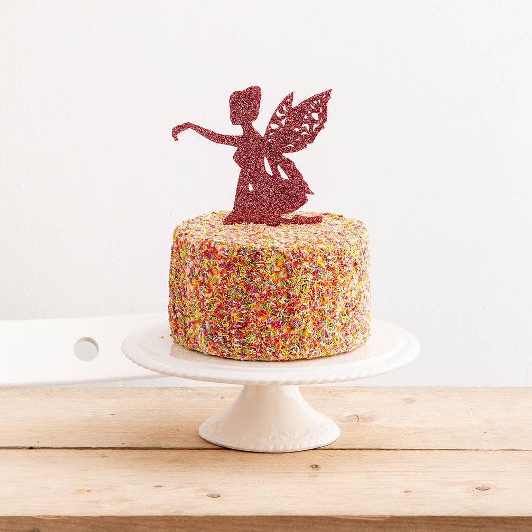 Fairy Cake Topper - Fairytale Birthday Party Cake Decoration
