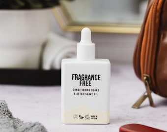 Fragrance Free Conditioning Beard And After Shave Oil | Men’s Beard Oil
