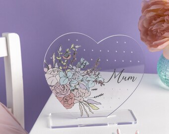 Floral Stud Earring Storage Display Stand