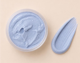 Nourishing  Blueberry & Vanilla Sugar Exfoliating Body Scrub - Vegan Friendly - Smoothing Emulsifier - Beach Body