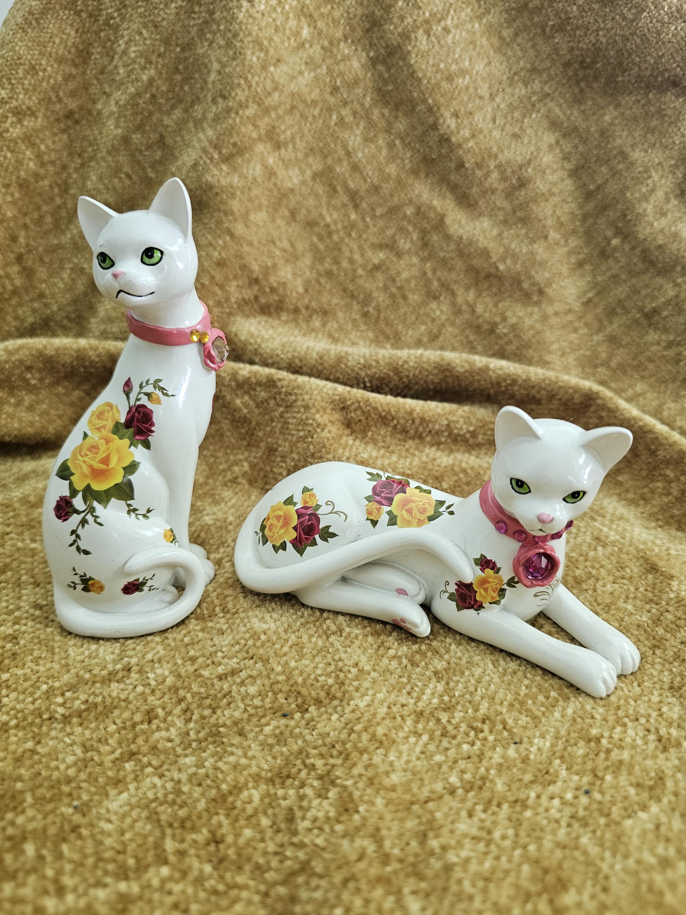 Hamilton Collection Cat Figurine - Etsy