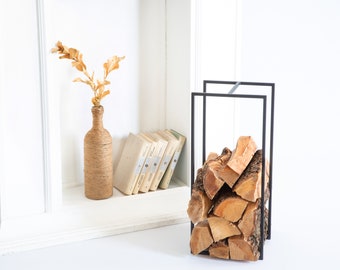 Fireplace Log Holder Etsy