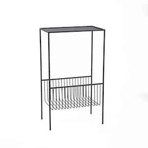 Modern Minimalist Hallway Table Simple Modern Black Metal Console for Living Room, Entryway, Foyer, Hallway, Bedroom, Custom Metal Console