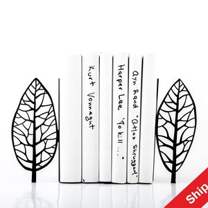 Metal Bookends - Trees Are Like Leaves Trees - Painter Inspired Bookends