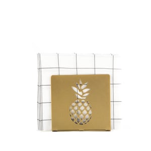 Serviettenhalter gelbe Ananas Laser-Cut Metall Brief Halter