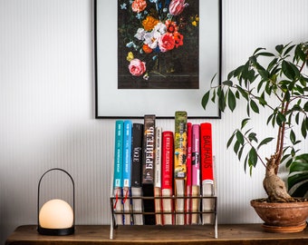 Minimalist book shelf // windowsill shelf // Display for coffee table books