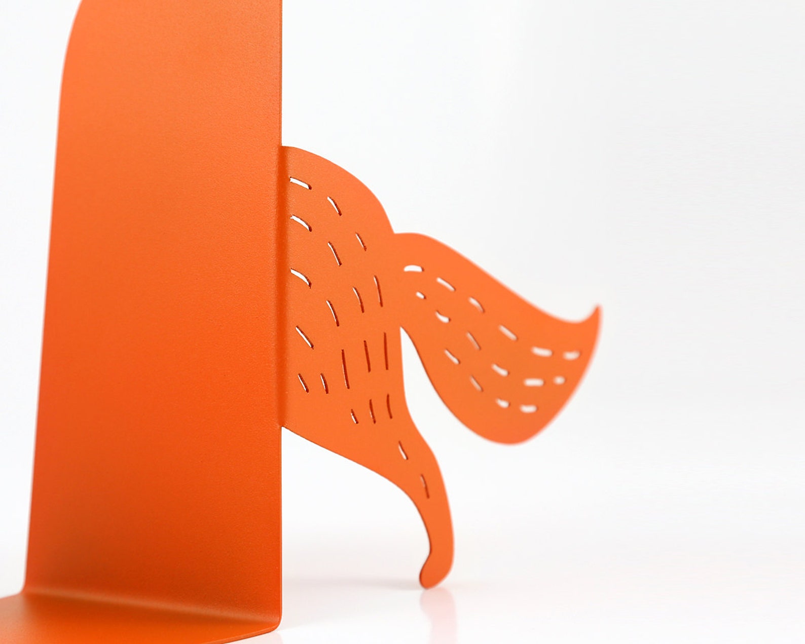 Metal Bookends Reading Fox Woodland Theme Decor Etsy