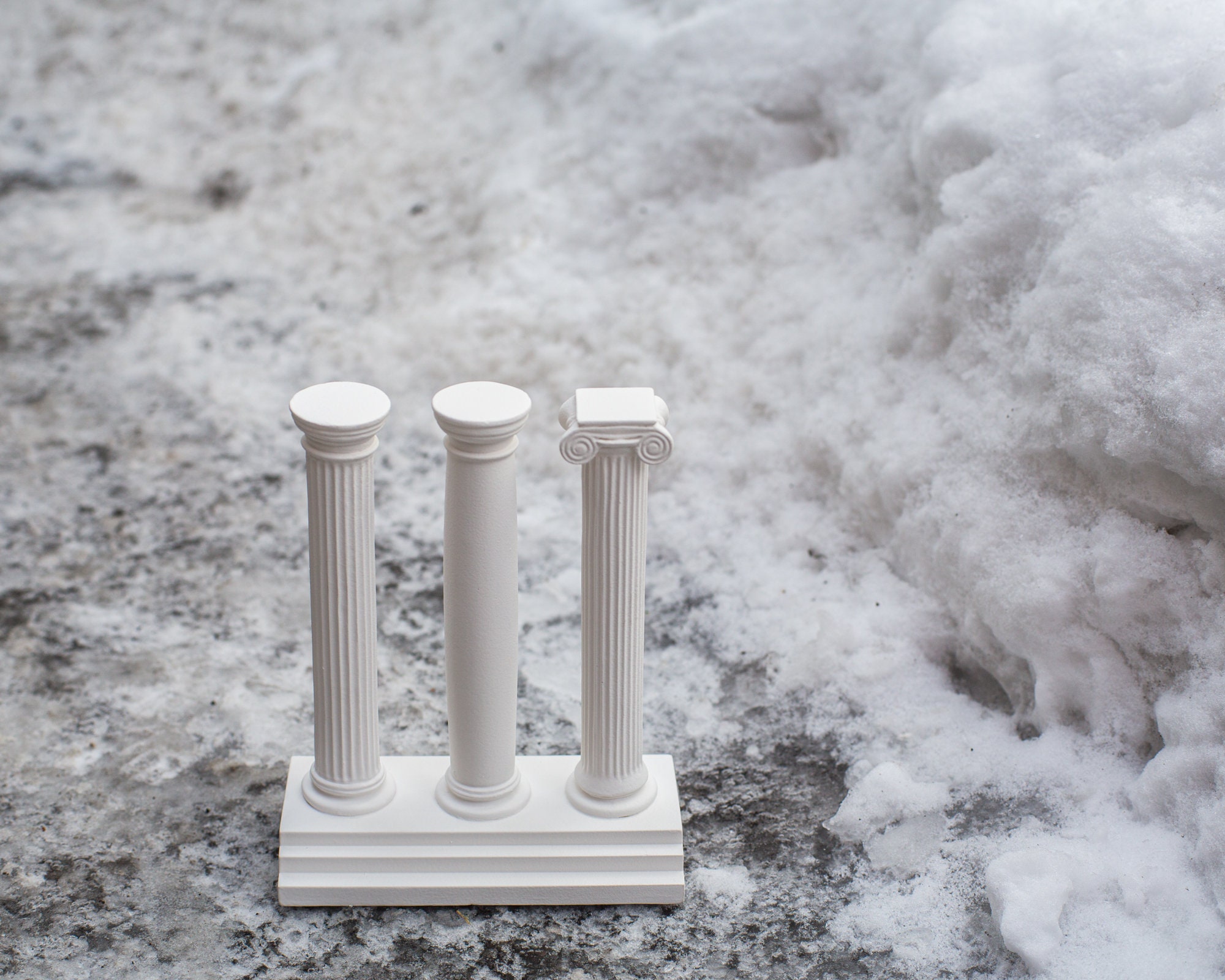 Architectural Bookend "Columns." Handcrafted in Ukraine. Free Shipping. - Picture 7 of 21