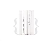 Petits serres-livres en métal, LIVRAISON GRATUITE coupe précise au laser, assez épais pour tenir une multitudes de livres.