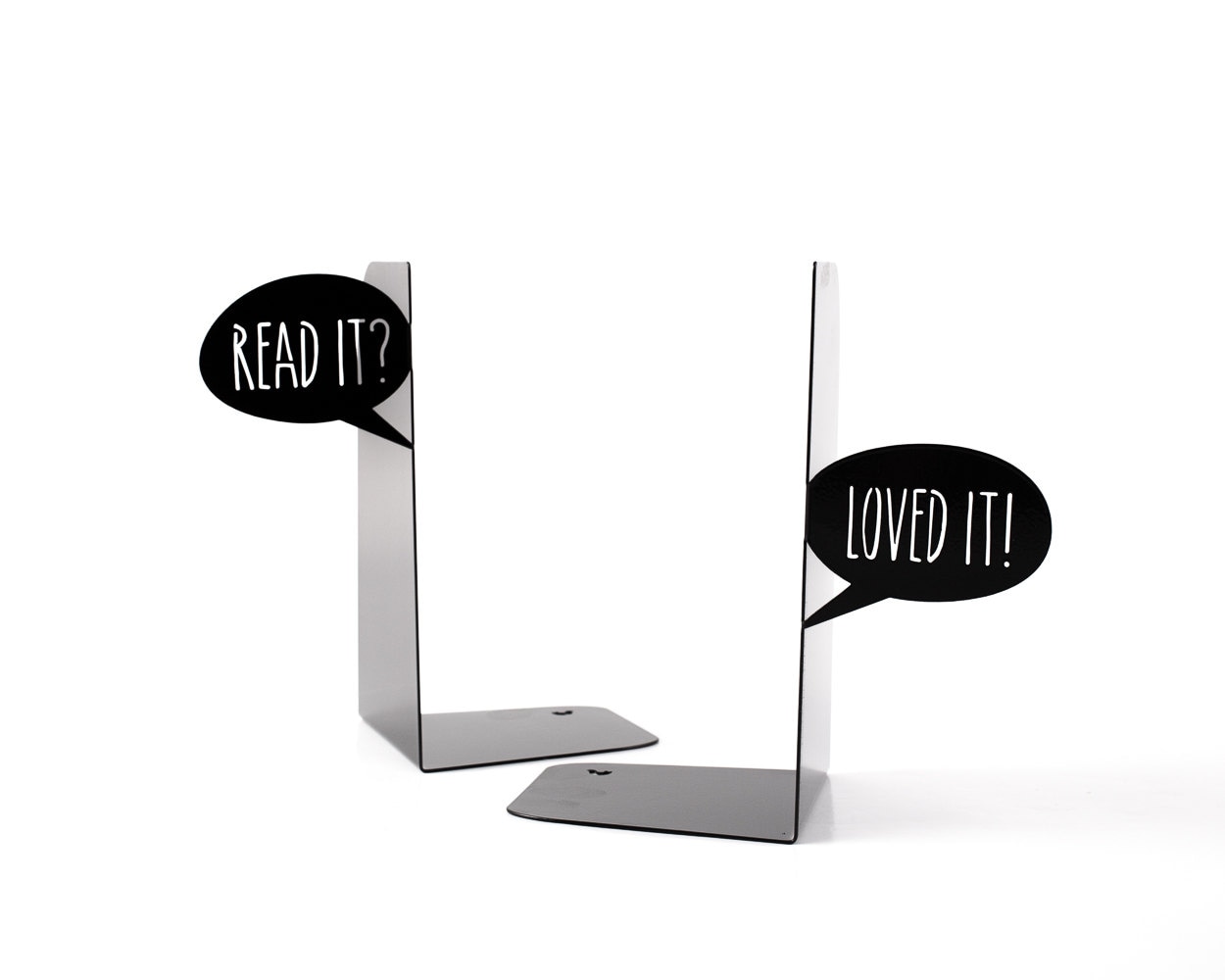 Metal Bookends Dialogue of Book Lovers // Perfect Etsy UK
