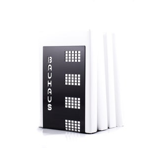 Bauhaus theme bookend // perfect housewarming gift for design lover