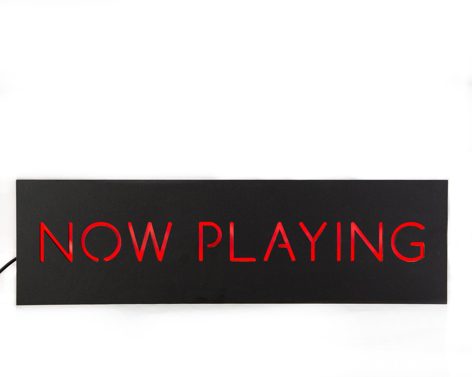 Now Playing Wall LED sign | Etsy