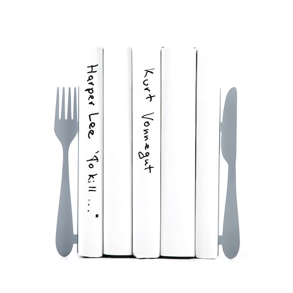 Kitchen bookends Knife and fork functional modern decor