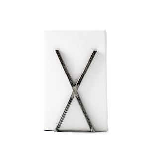 Decorative Bookend Raw X factor minimalist style image 2