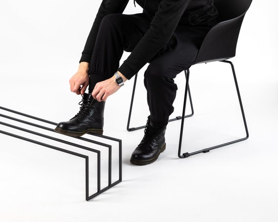 Square shoe shop rack