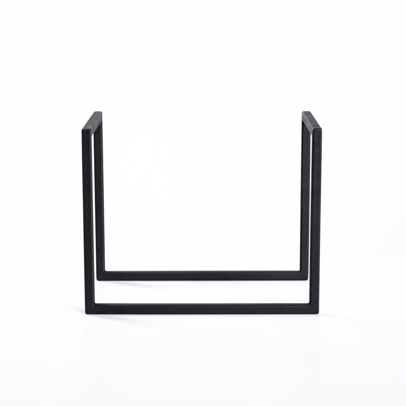 Gift for Music Lovers, Vinyl Record Rack, Metal LP Record Storage, Minimalist Display for LP Records, Perfect for a Stylish Vinyl Collector. image 7