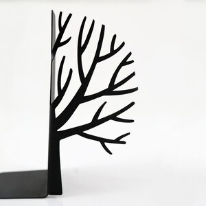Single metal bookend Winter Tree - Design Atelier Article