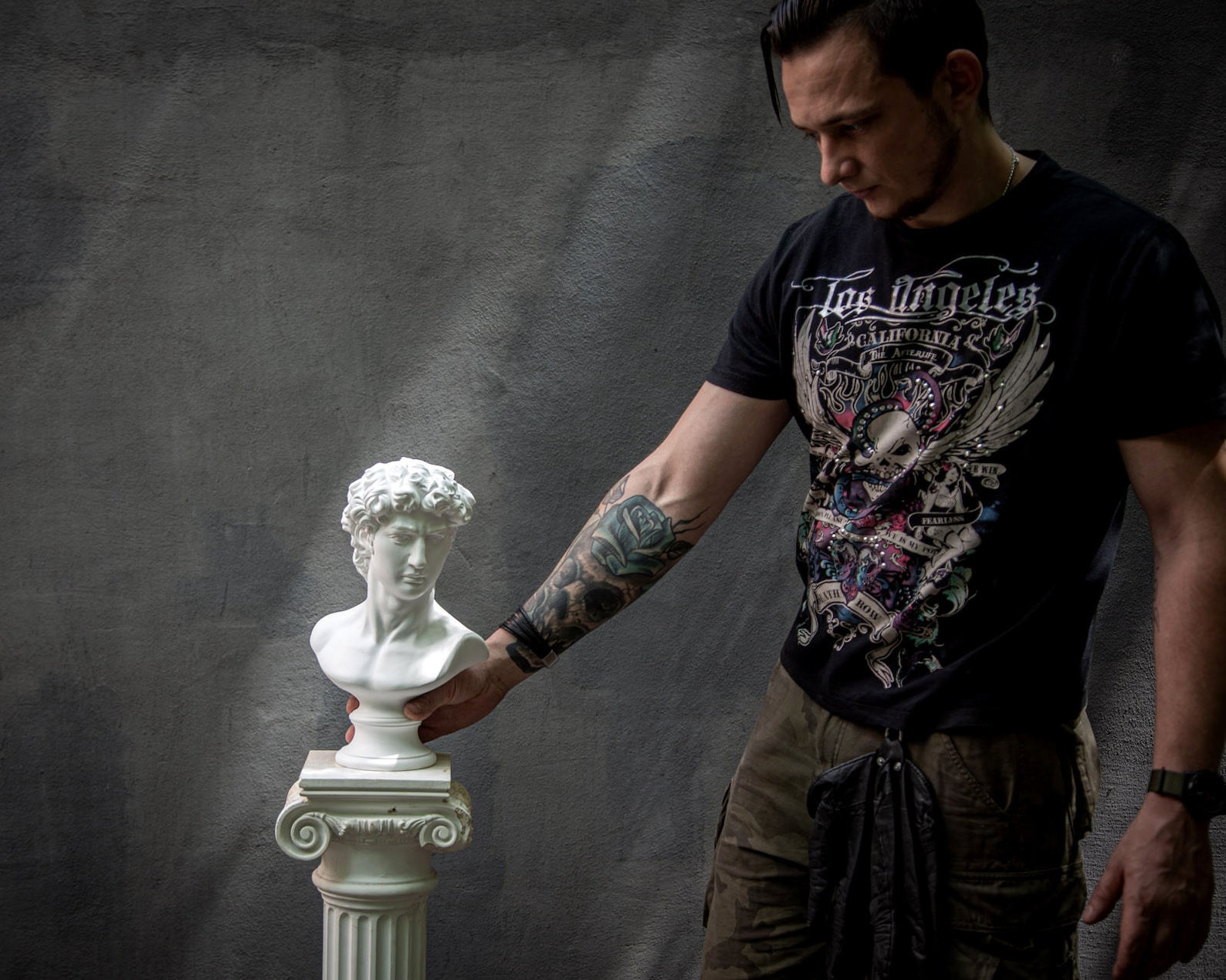 Greek Bust Statue | Roman Sculpture Mythology | Plaster Decor for Home ...