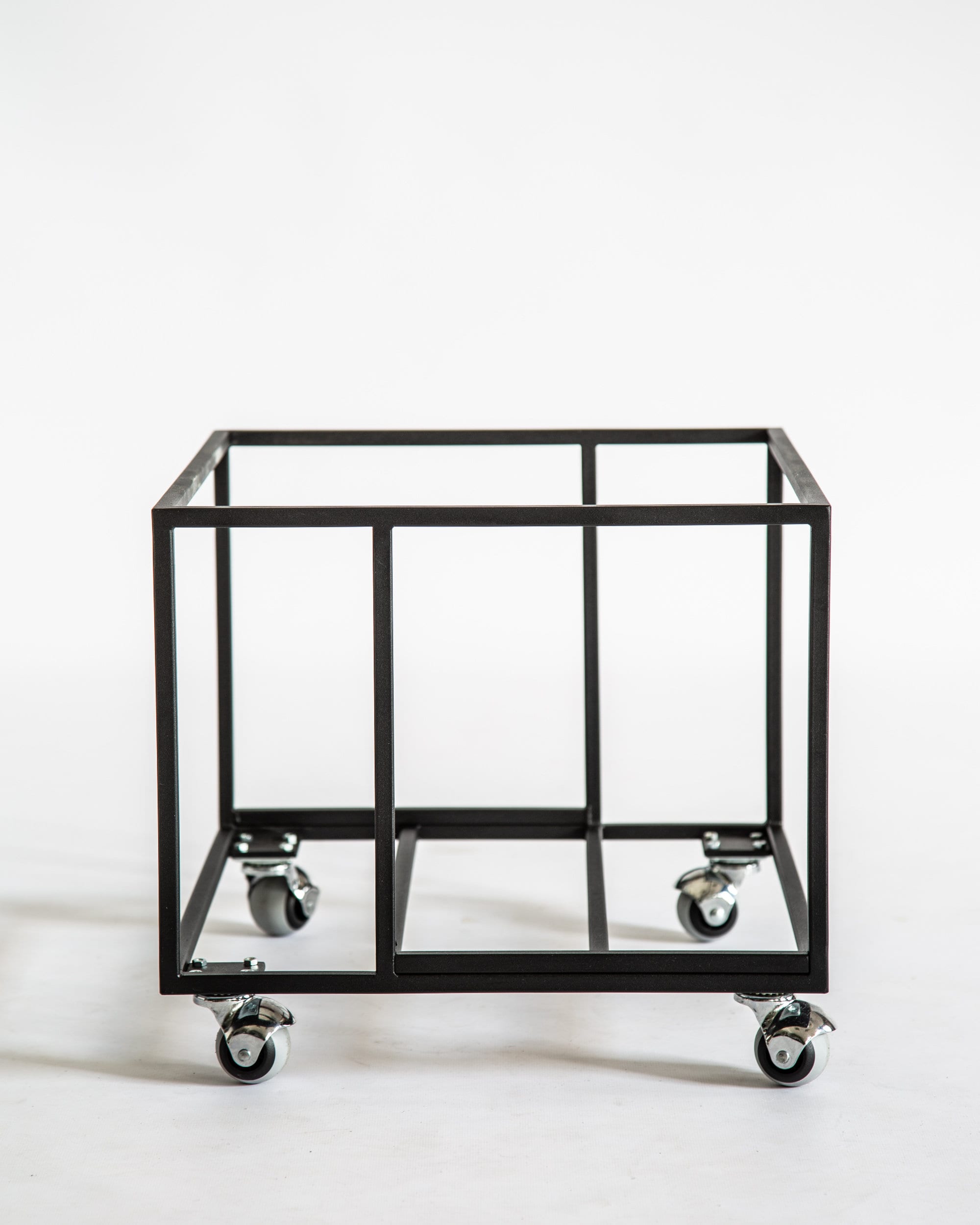 LP storage // Album crate // Record box on rotating wheels // Etsy