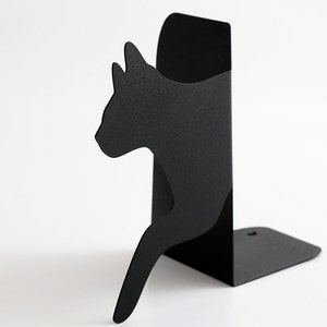 Metal Bookends // Running Cat image 4