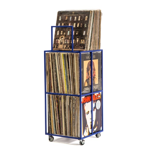 LP Storage // Album Crate // Record Box // Container Holds Etsy