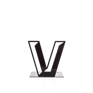 Metal Alphabet Bookend: Letter V