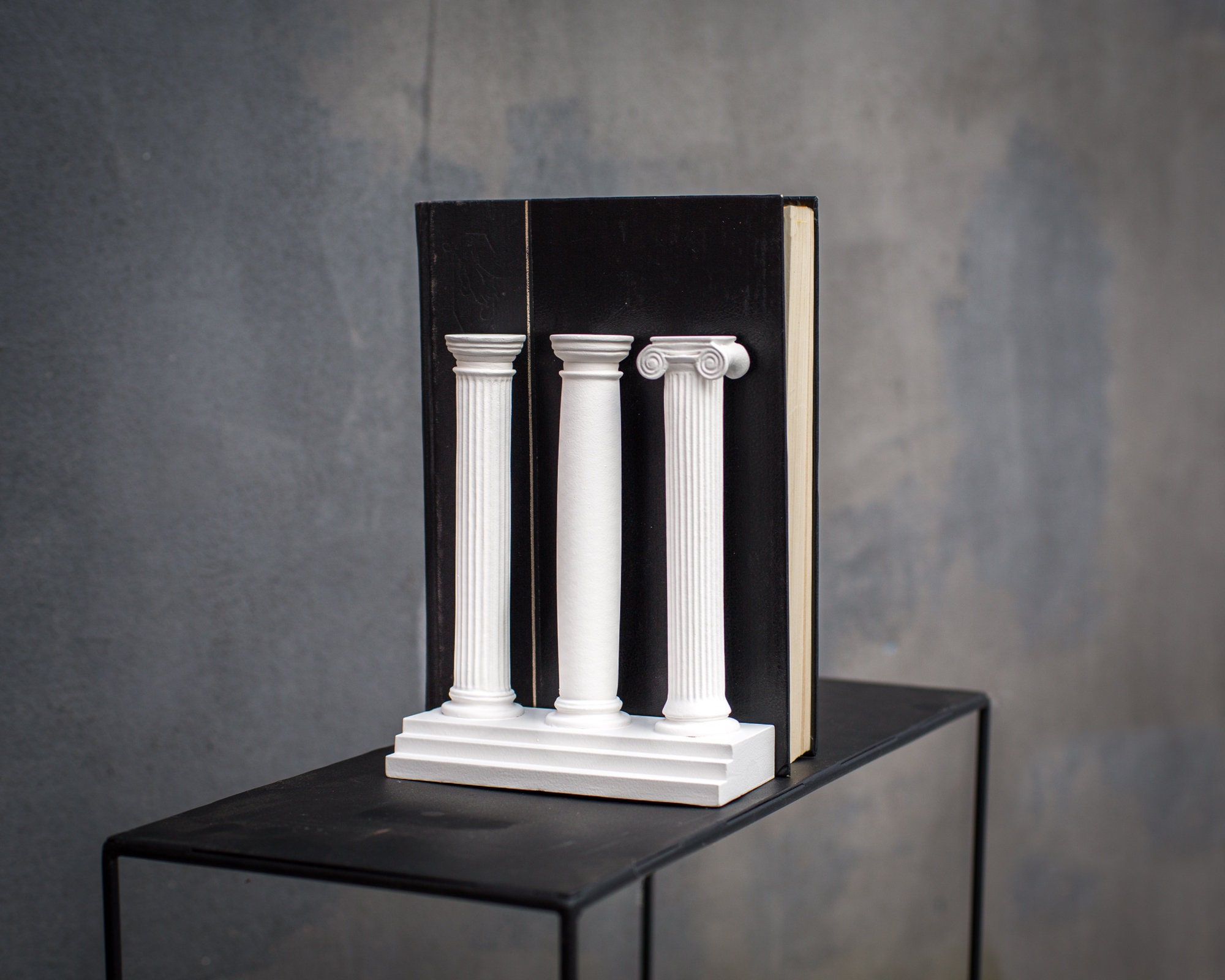 Architectural Bookend "Columns." Handcrafted in Ukraine. Free Shipping. - Picture 8 of 21
