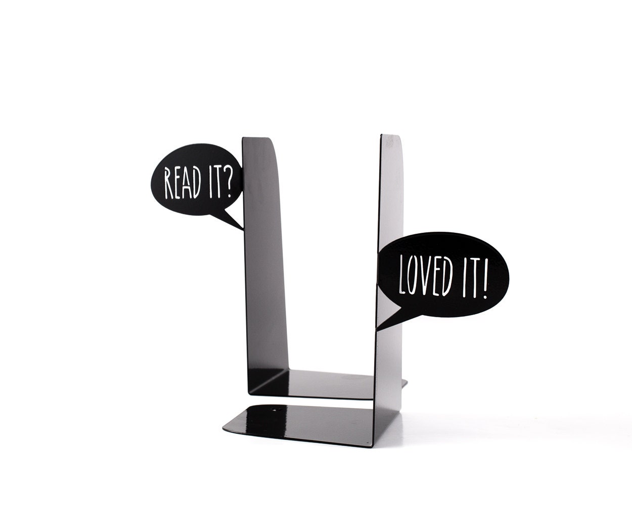 Metal Bookends Dialogue of Book Lovers // Perfect Etsy UK