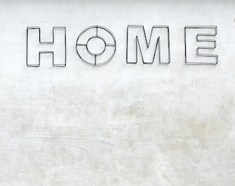 Custom Wire Wall Art – Personalized Metal Name Sign, Industrial Home Decor Gift