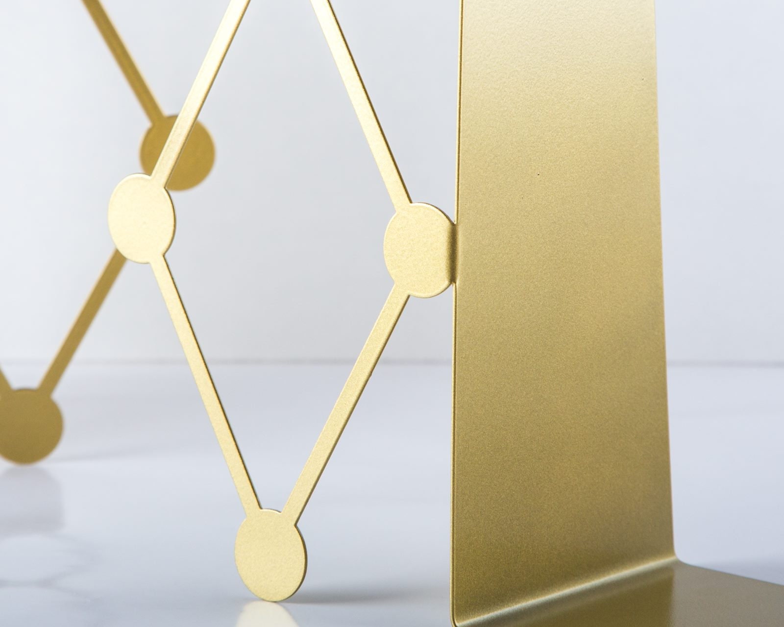Circus Diamond Bookends // Golden Edition // FREE SHIPPING // Etsy
