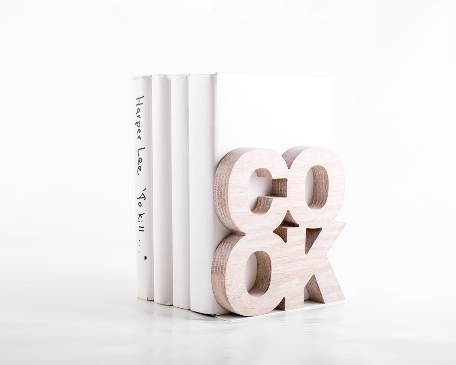 Kitchen Decor // Bookends for Cookbooks a Set of Two // Etsy