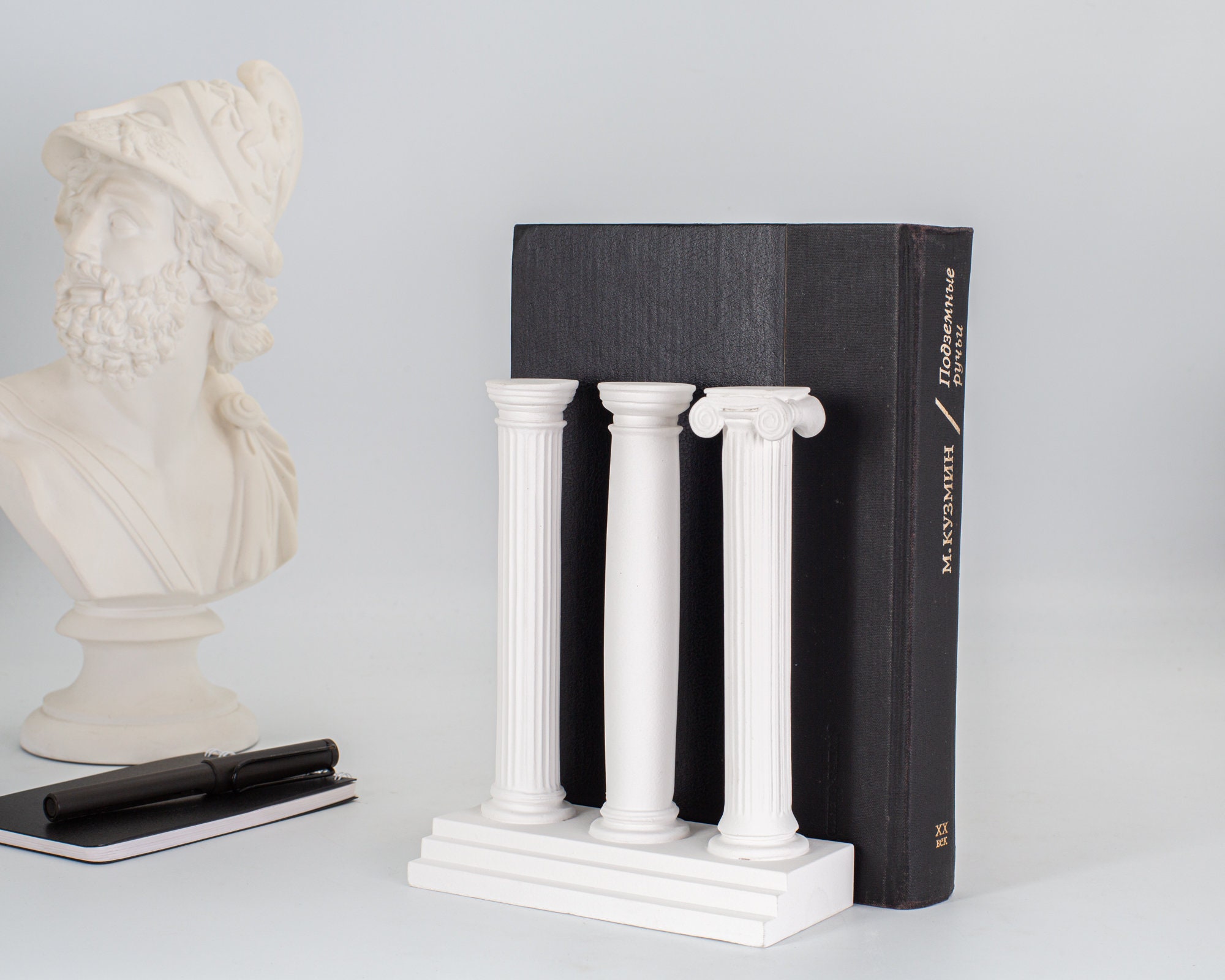Architectural Bookend "Columns." Handcrafted in Ukraine. Free Shipping. - Picture 9 of 21