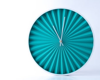 Wall Clock Harmonica Modern, Geometric Style for a Minimalist but Colorful Home