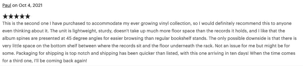 Vinyl Record holder // LP storage Triple deck - Picture 10 of 28