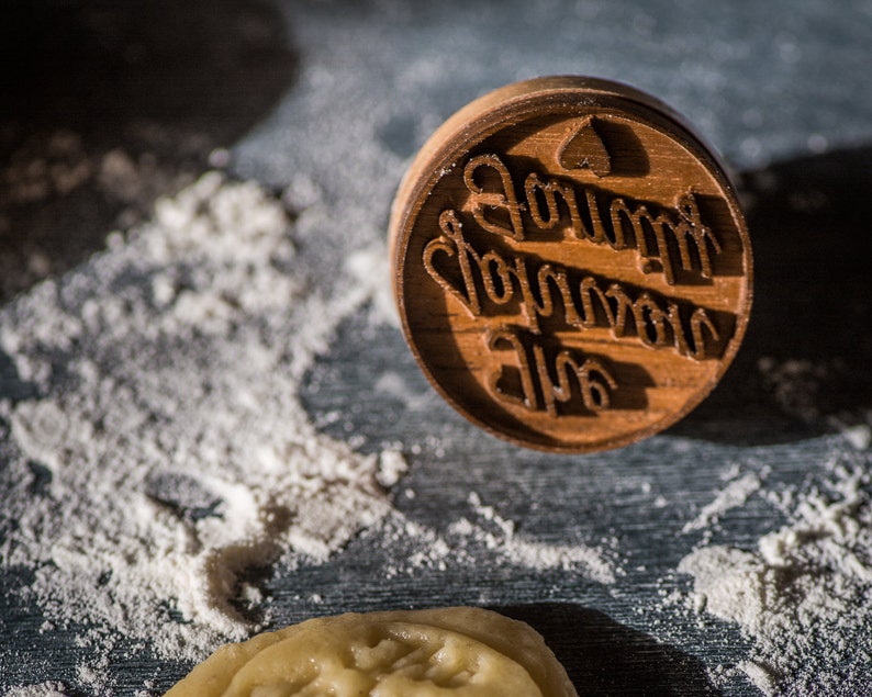Wooden Cookie Stamp / Mold / Your Family / Customize It With Etsy