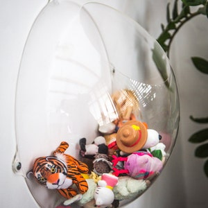 Hanging Storage Display Acrylic Wall Organizer smart and stylish solution for nursery image 2