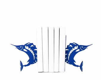 Metal Kitchen Bookends Sailfish | Gift for Fisherman