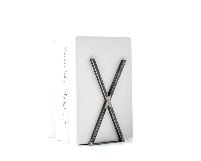 Decorative Bookend Raw X factor minimalist style image 1