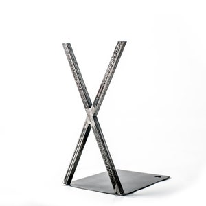 Decorative Bookend Raw X factor minimalist style image 3