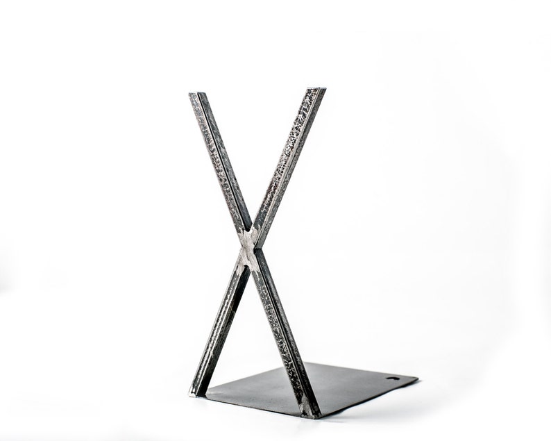 Decorative Bookend Raw X factor minimalist style image 3