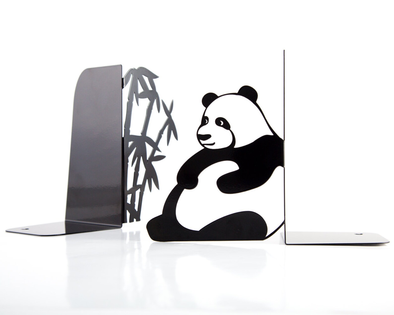 Unique Bookends Sitting Panda // Functional Modern Home Etsy