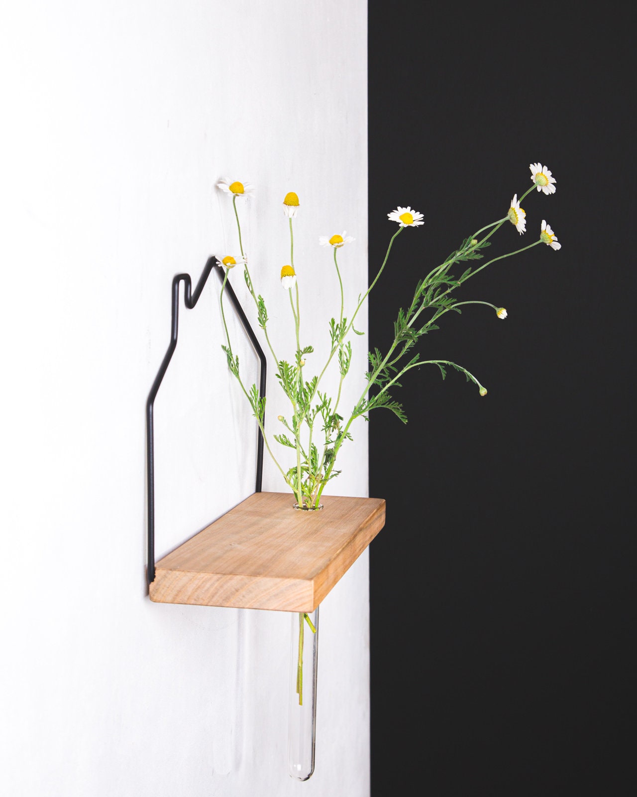 Image showcasing Minimalist Scandinavian Style House Shaped VASE for Four | Etsy
