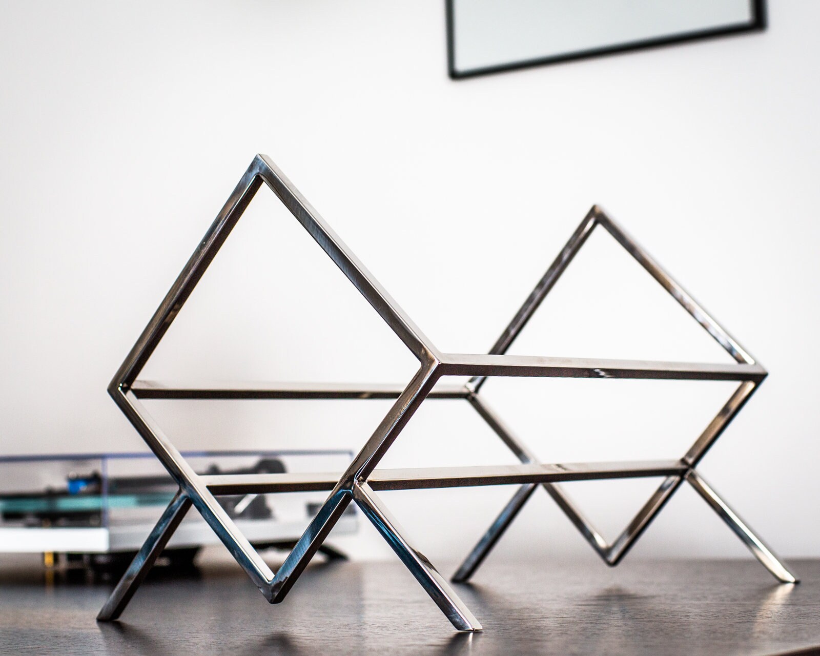 Minimalist book shelf // windowsill shelf // Display for coffee table books - Imagen 2 de 20