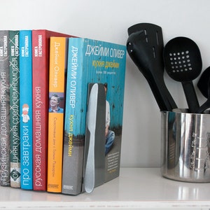 Kitchen bookends Knife and fork functional modern decor image 2